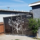 plasma cut steel gate
